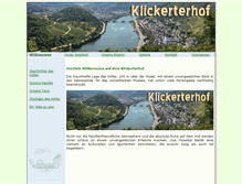 Tablet Screenshot of klickerterhof.de
